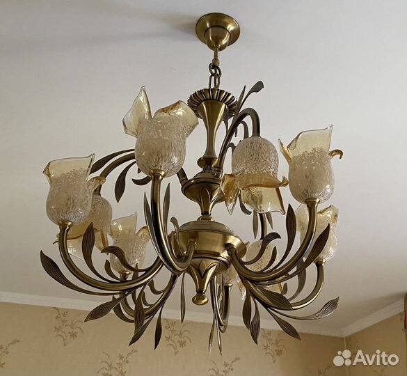 Люстра муранское стекло Италия