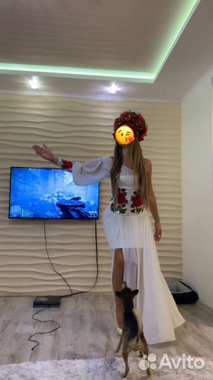 Кокошник корона из цветов ручная работа