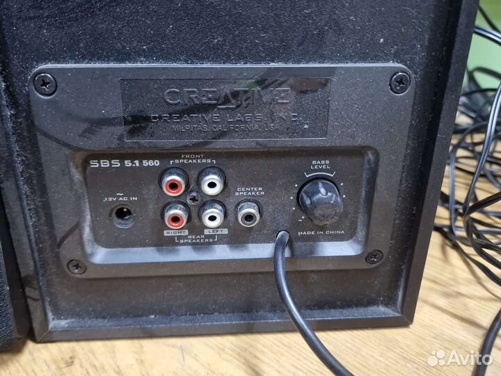 Акустические колонки 5.1 Creative