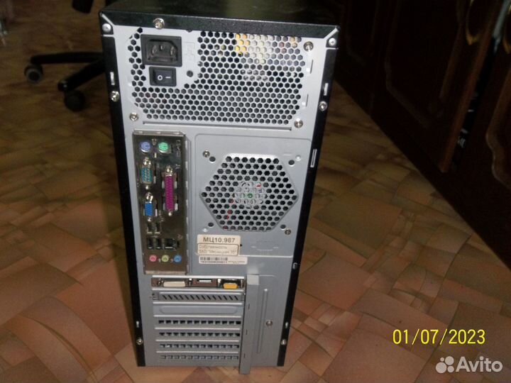 Intel core I5-2500 GT640 2GB RAM8GB HDD 500GB