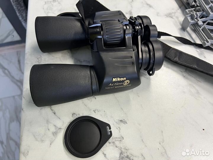 Бинокль nikon action ex 7x50 6.4 waterproof