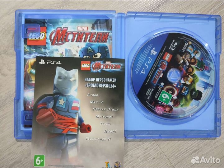 Lego Мстители Marvel ps4