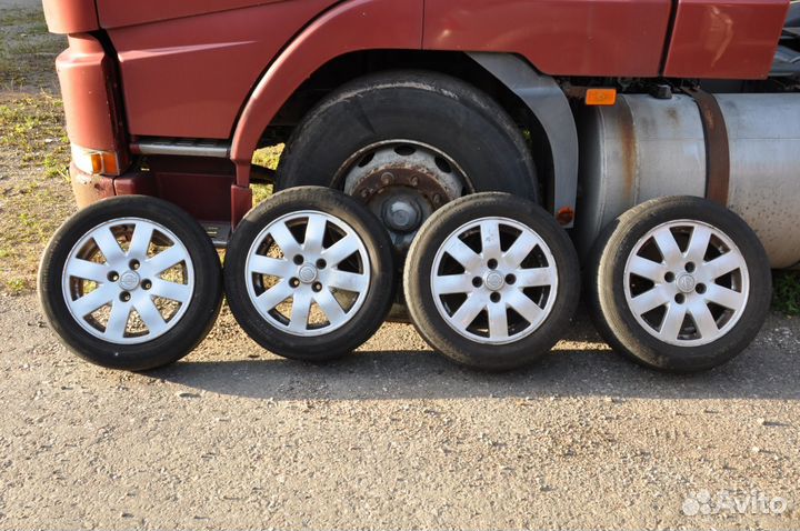 Колеса 4x114.3 205/55R16 Nissan Almera Tiida