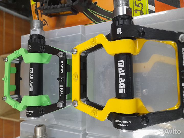 Велозапчасти, педали, рули, седла