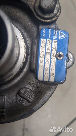 Турбина Peugeot Bipper 2009, 2011