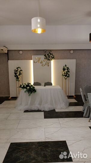 Оформление свадьбы,выездной регистрации,юбилей