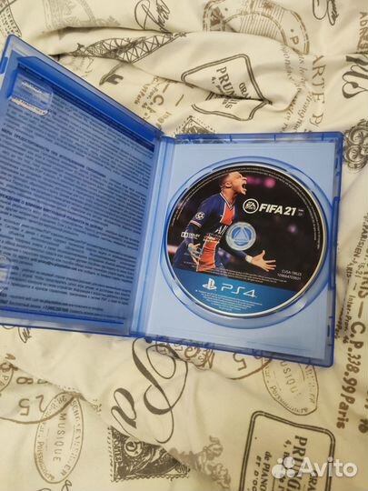 Fifa 21 ps4 диск