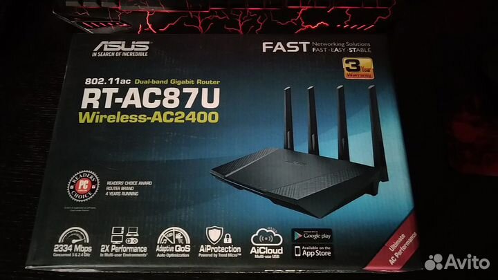 Wi-Fi роутер Asus RT-AC87U