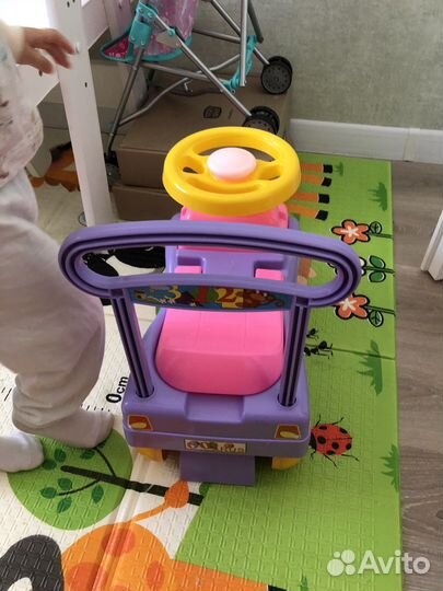 Каталка Стром авто для девочек