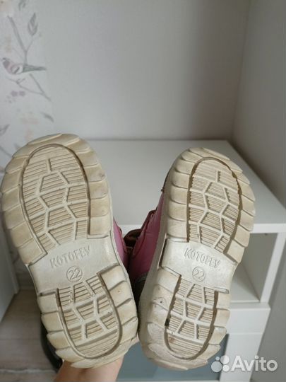 Ботинки утеплённые Котофей 22