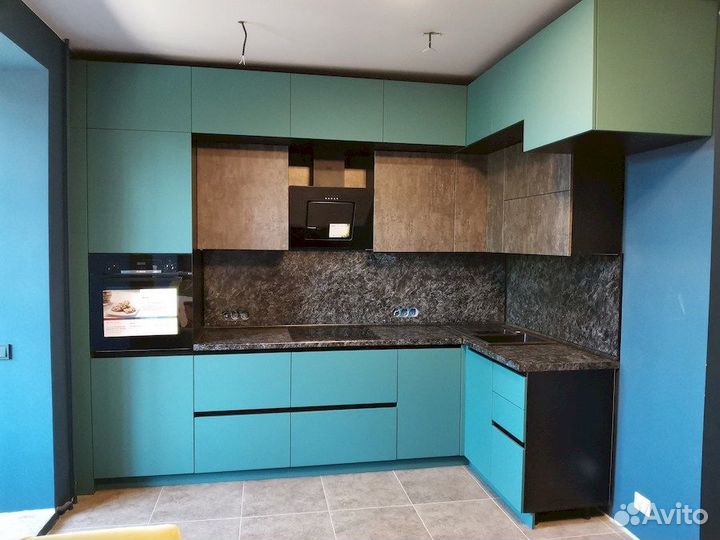 Кухня с антресолями (реальная цена) кс07 15133