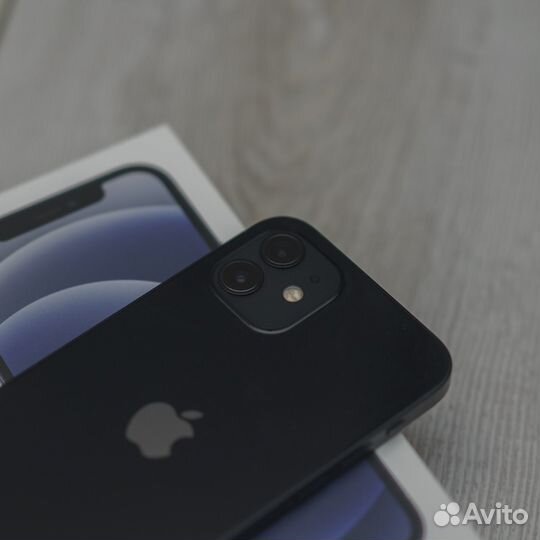 Apple iPhone 12 64gb Black Ростест Идеал