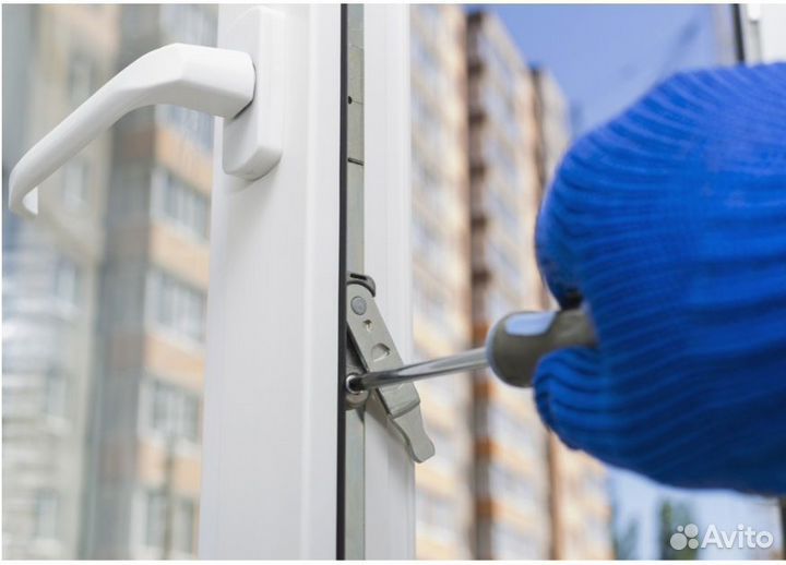 Регулировка пластиковых окон и дверей