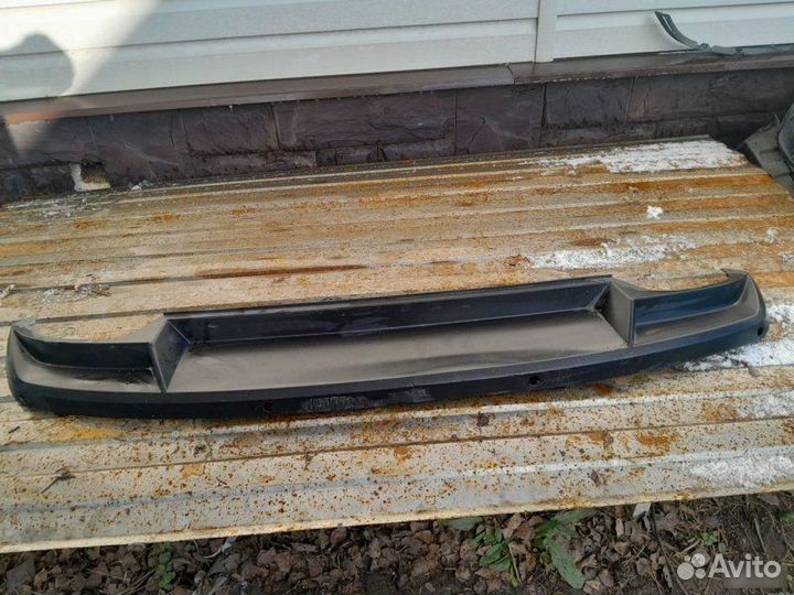 Юбка бампера задняя Skoda Octavia