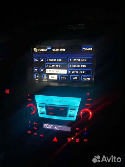 Автомагнитола бу Субару оутбек