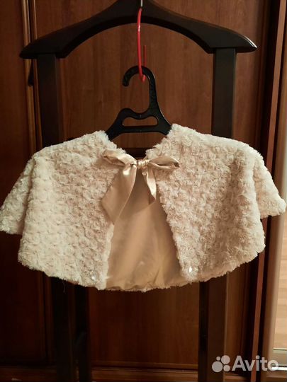 Болеро на девочку 7-8 лет рост 122-128 см