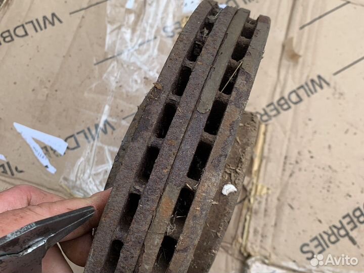 Диски тормозные передние grand scenic 2, сциник 2