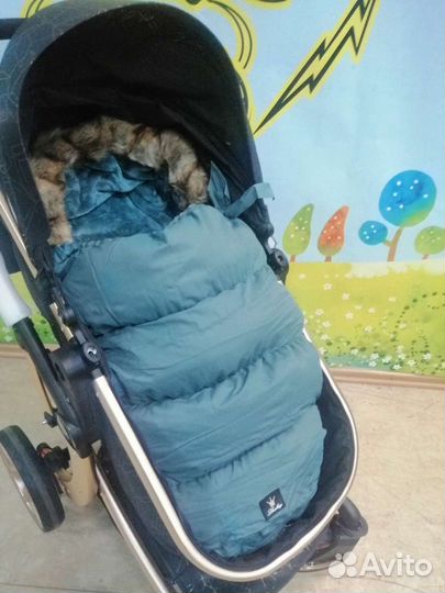 Теплый конверт в коляску