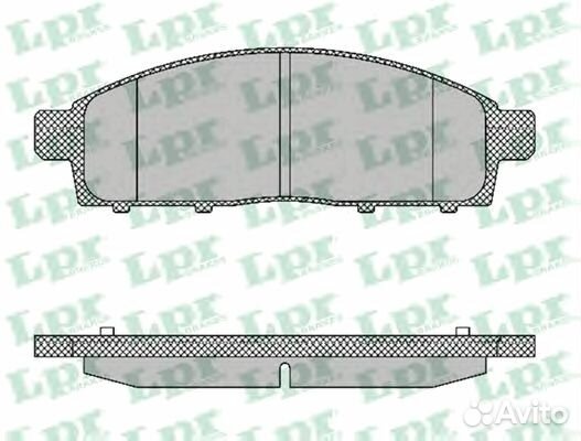 05P1319 Колодки тормозные дисковые