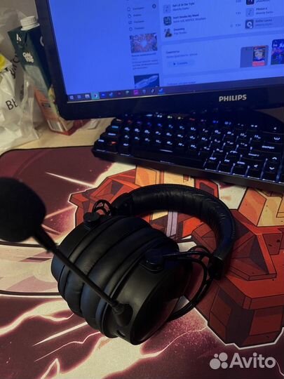 Игровые наушники hyperx