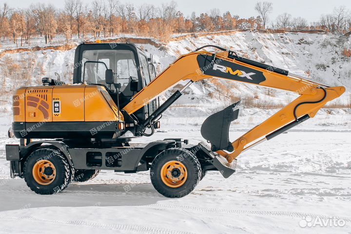 Колёсный экскаватор Runmax ER85W, 2023