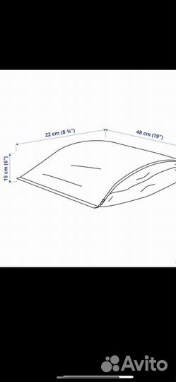 Сумка для хранения IKEA пэркла 4 шт