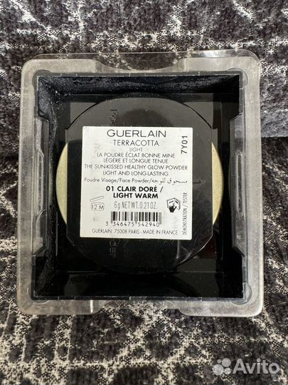 Guerlain пудра, бронзер