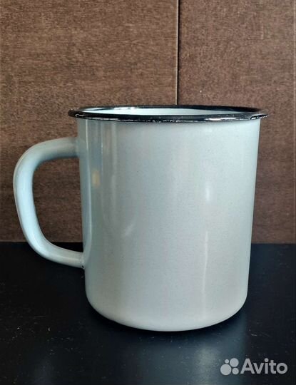 Посуда эмалированная СССР половник