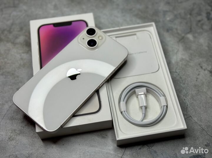 iPhone 14 128gb Акб 88 Отличный (sim+esim)