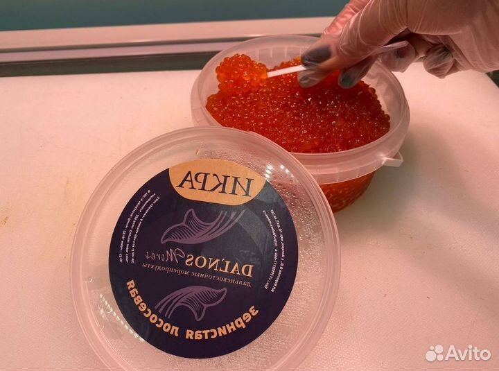 Красная икра. Свежемороженная
