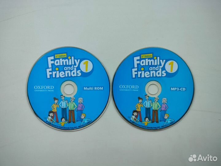 Учебник Family and Friends 1 (+тетрадь, 2 диска)