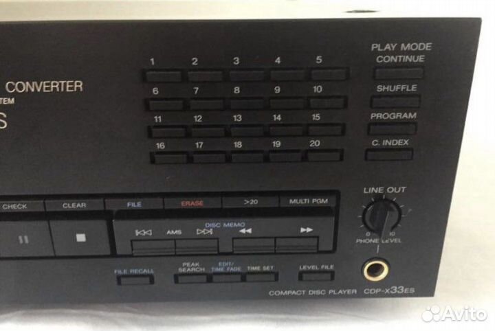 CD проигрыватель Sony CDP-x33es