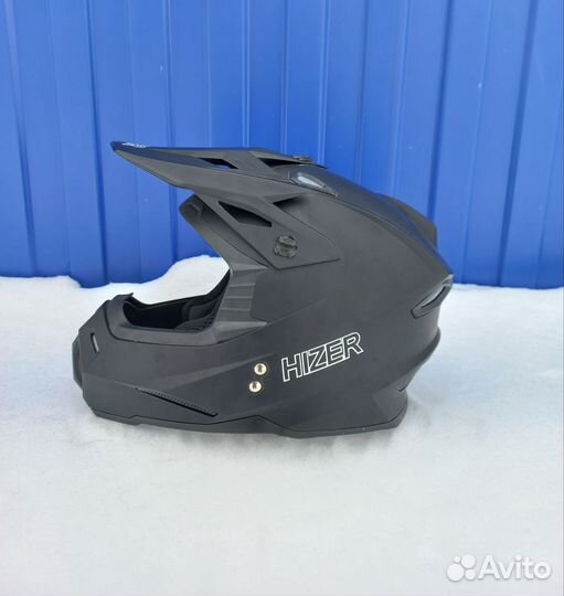 Мотокроссовый шлем hizer