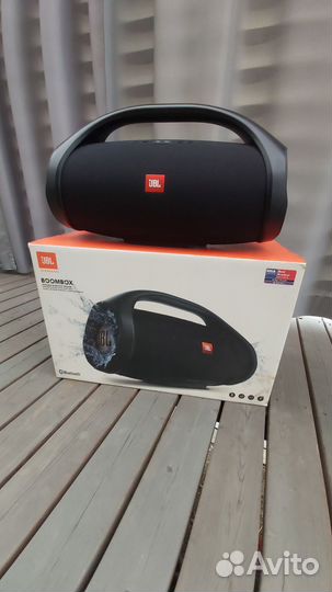 Портативная колонка Boombox JBL Black
