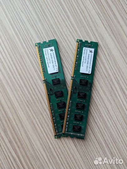 Оперативная память ddr3 2гб/2штуки
