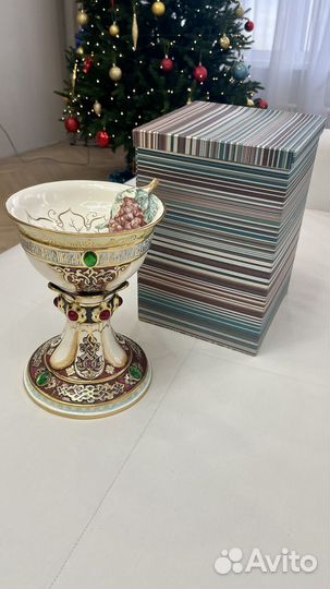 Подарок на Новый год фужер для алкоголя