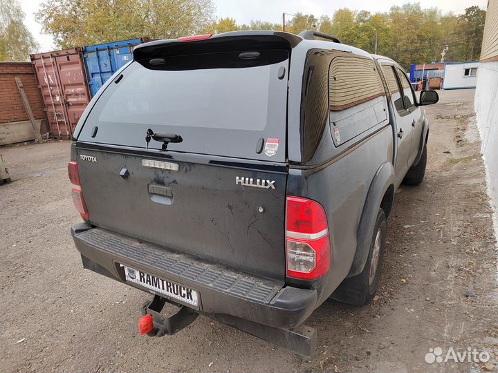 Кунг RT(тr1) toyota hilux NEW 2015+ В цвете