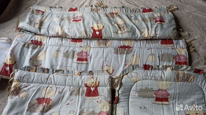 Бортики в детскую кроватку