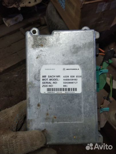 Блок упр телефоном mercedes w220