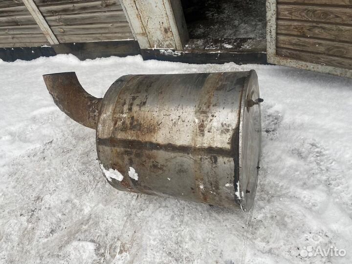 Бочка глушителя в Сборе с трубами DAF XF95