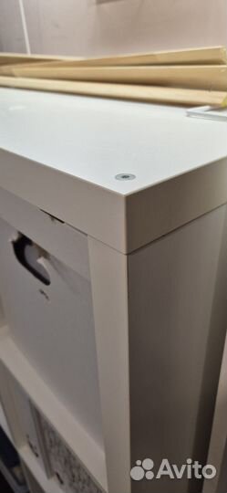 Стеллаж IKEA (икея) каллакс 8 ячеек