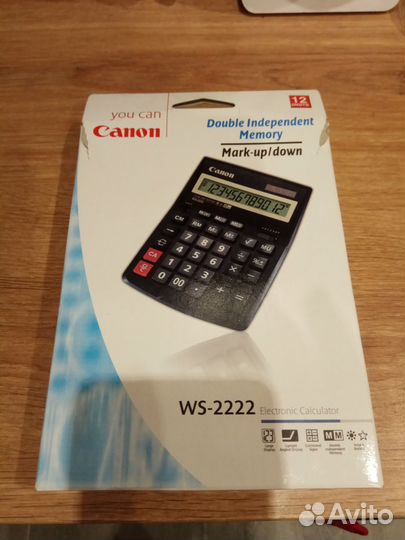 Калькулятор Canon