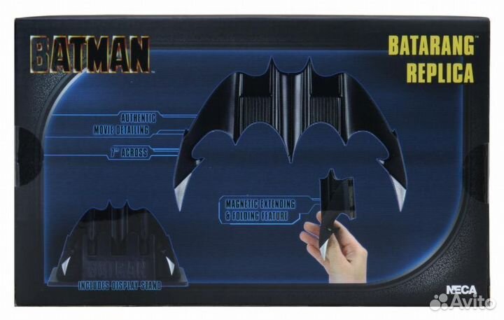 Реплика Neca Batman (1989) Batarang Prop Replica