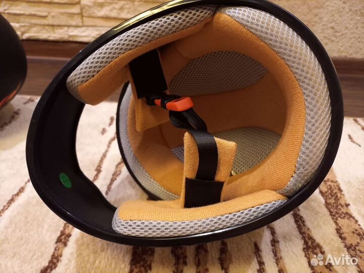 Детский мото шлем