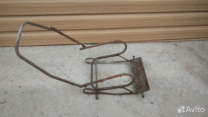 Металлическая игрушечная коляска СССР