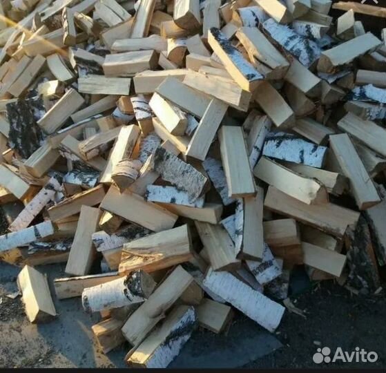 Дрова березовые колотые