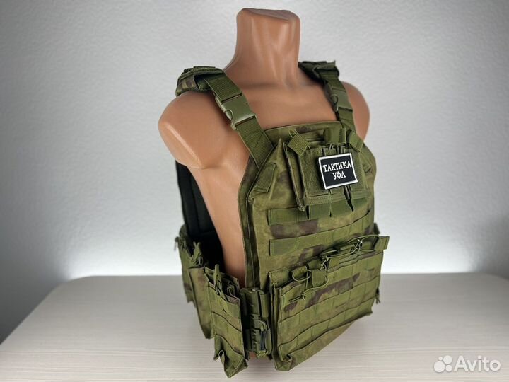 Армейская разгрузка тактическая (бронежилет) мох