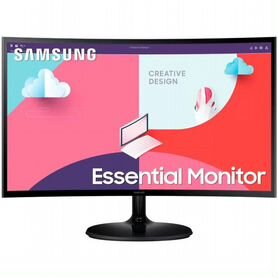 Изогнутый новый 27 дюйма Samsung FullHD 75Гц