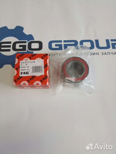 Подшипник ступичный задний FAG 545312A