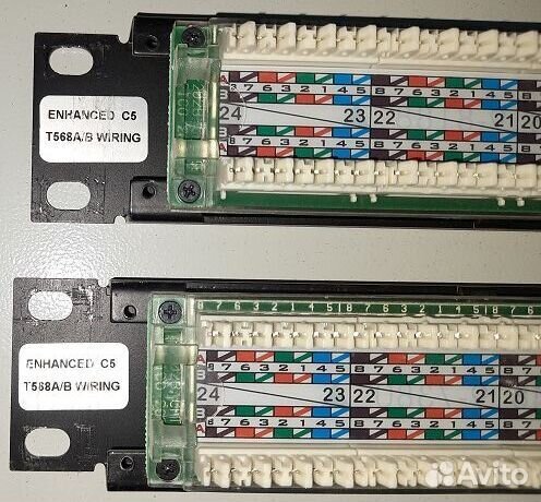Патч-панели Nikomax 24. Eurolan 48